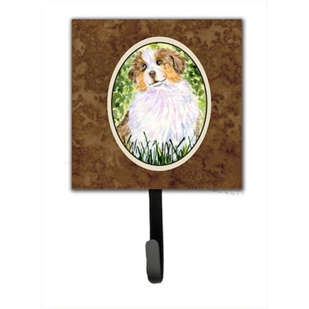 Jensendistributionservices 4.25 x 6 in. Australian Shepherd Leash Or Key Hook MI1712665